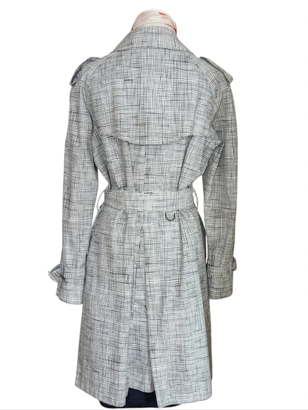 Burberry Cotton Trench Coat Size 4 - Picture 2 of 12